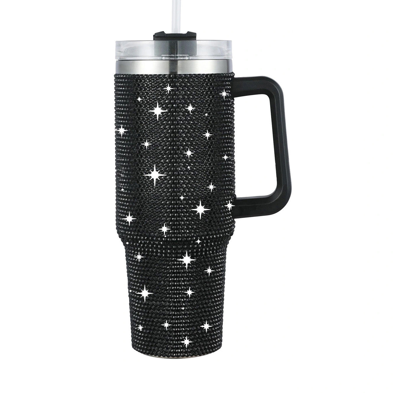 Wholesale Tumbler Ice Bullies Cup  40oz Cow Pattern Diamond-encrusted Portable Thermos Tumbler Cup